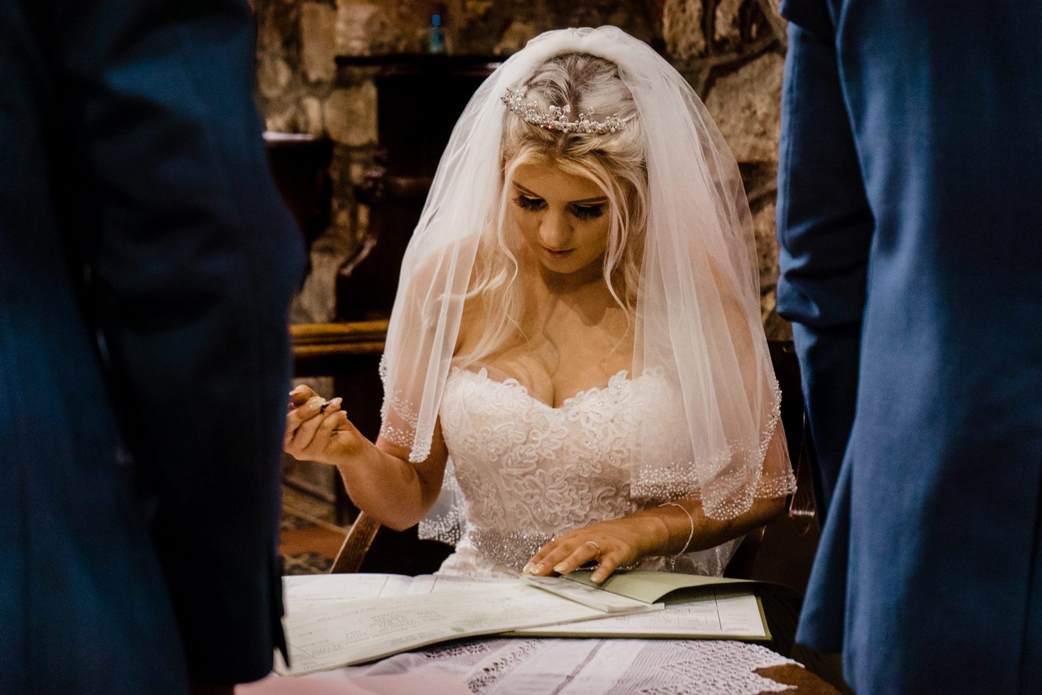 Church-Elmet-Wedding-Barwick-Bride-Signing