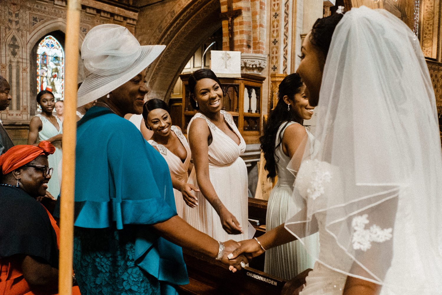 Nigerian-Wedding-Photographer-Bride-Bridesmaids-Hands