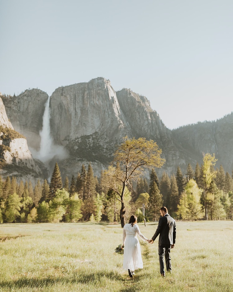 Sunrise Yosemite National Park Elopement Meg S Marvels Photography