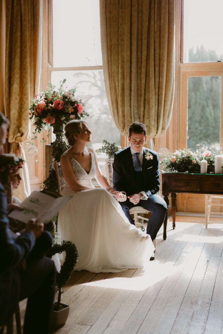 Aine & Tyler wedding at Castle Leslie Estate by Ciaran O'Neill