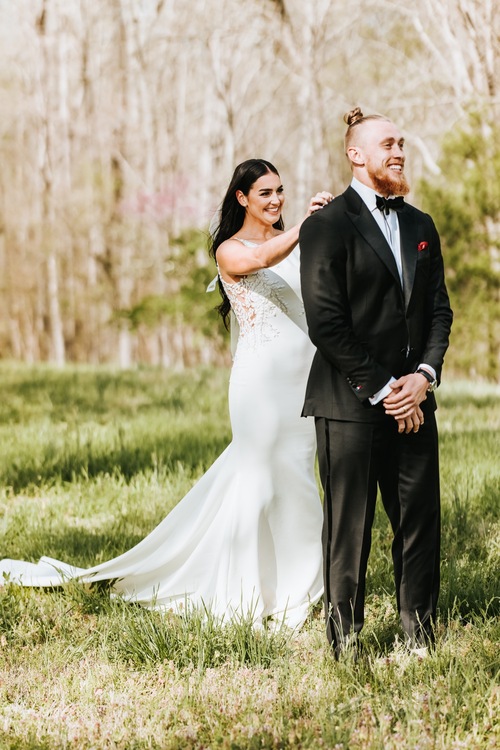 George Kittle and His Wife Planned Their Dream Wedding in a Week