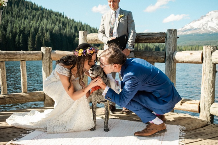 Trillium Lake Wedding — Here Today Photography