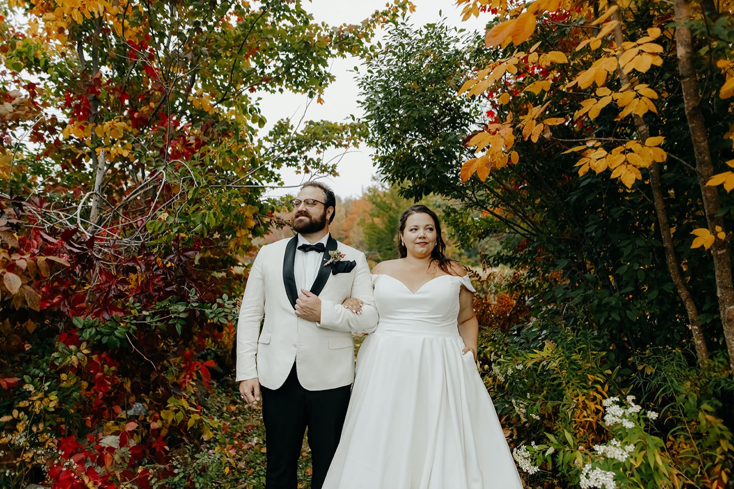 Fall Wedding at Samoset Resort Cellardoor Winery Rockland ME