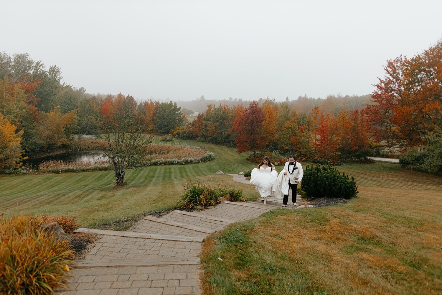 Fall Wedding at Samoset Resort Cellardoor Winery Rockland ME