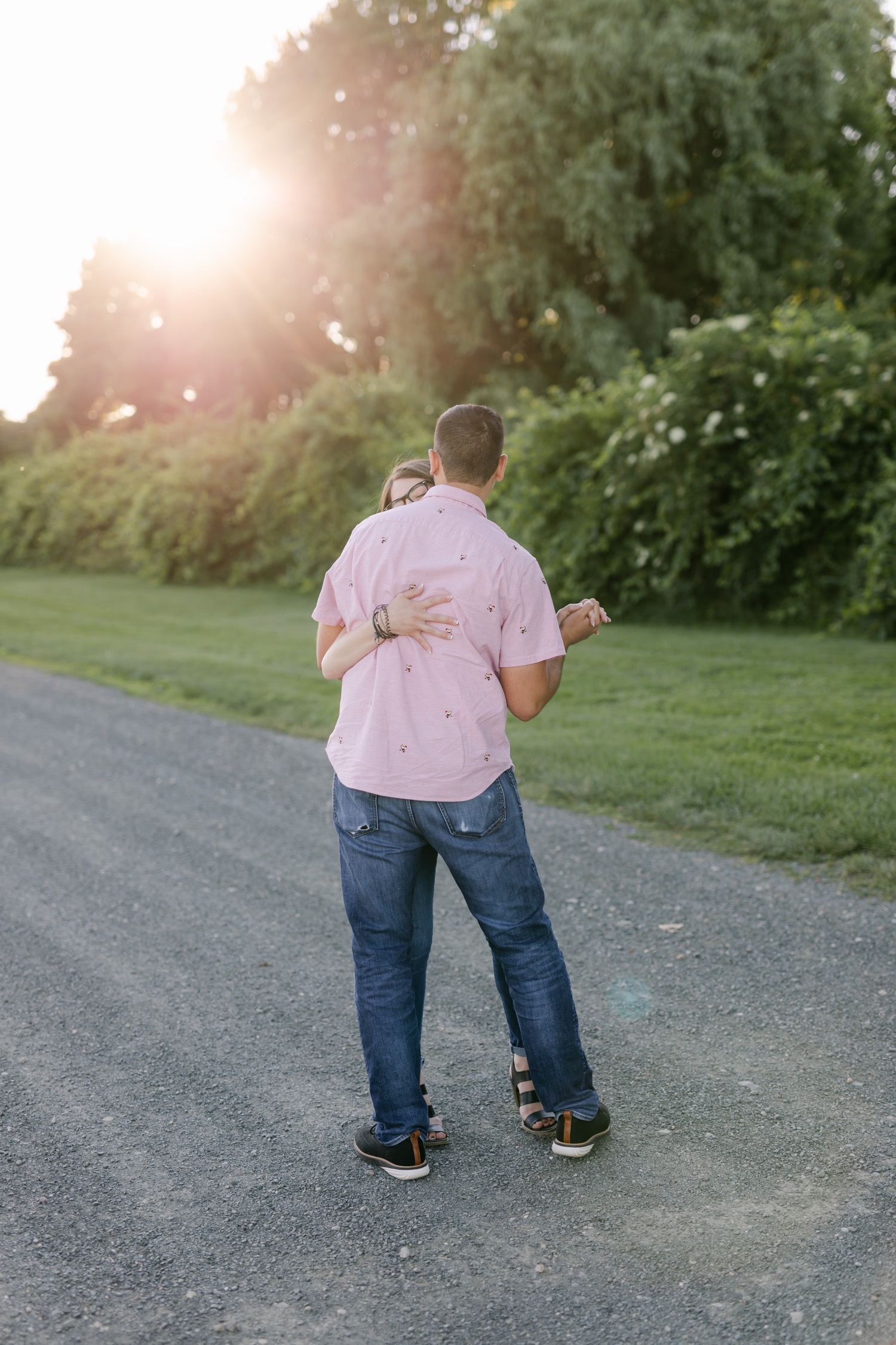 Emily + Tyler Hilltop Farm Engagement Session Suffield, CT » Beet and Blossom image pic picture