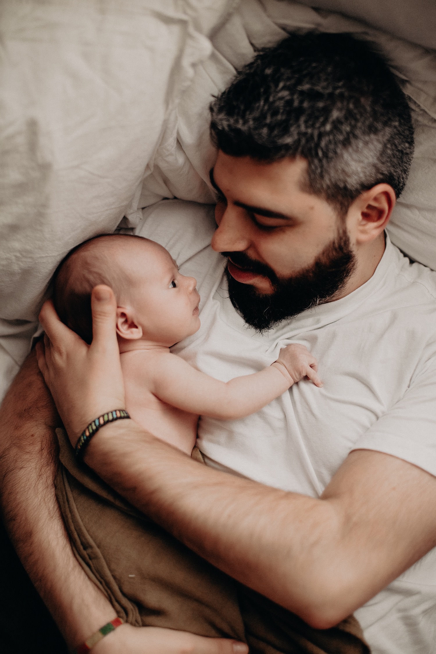 Celebrating fatherhood with a photo shoot with dad