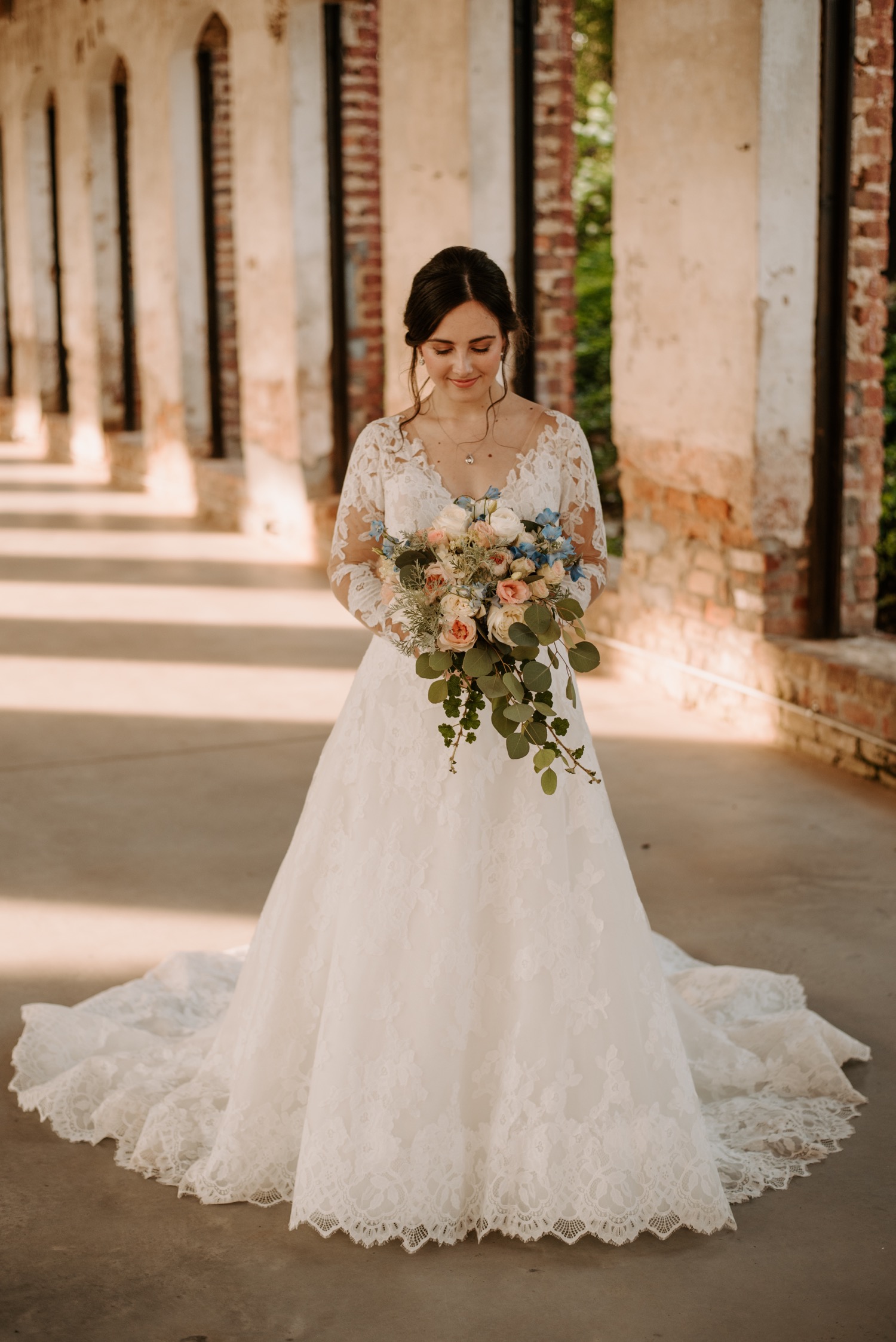 Southern Cotton Mill Romantic Industrial Shoot - A Twist on the Classic  Southern Wedding Styled Shoot at Providence Cotton Mill, Maiden, North  Carolina - Revival Photography