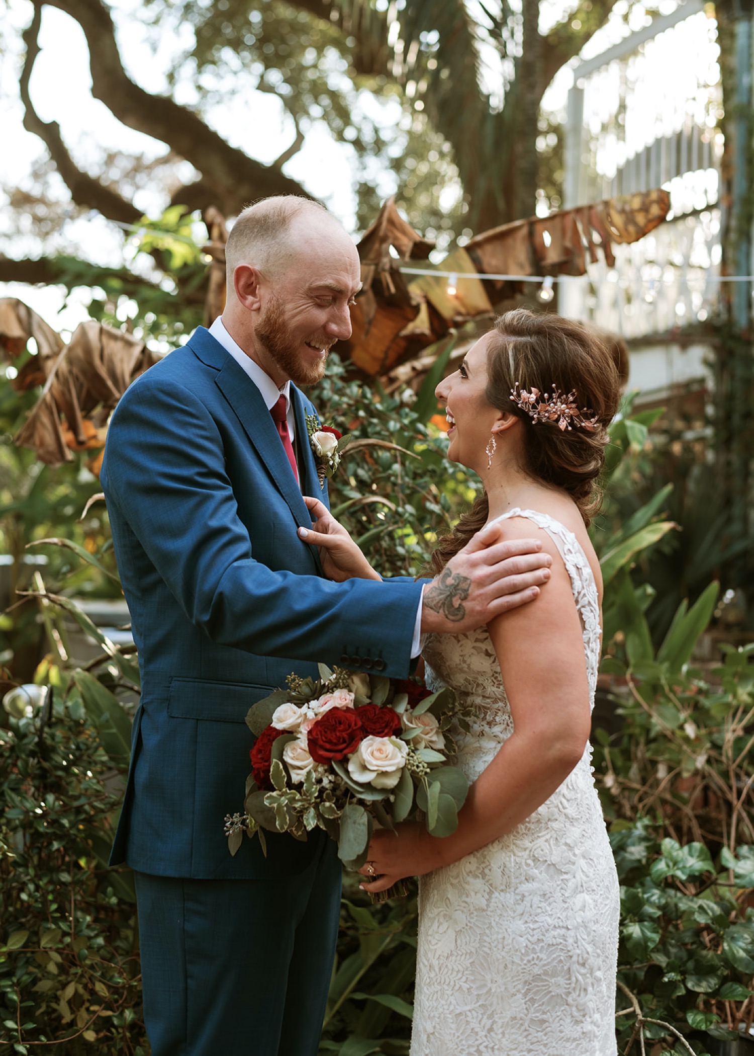 Grand Bayou Noir Sunset Wedding - Jessica Harrington Photography