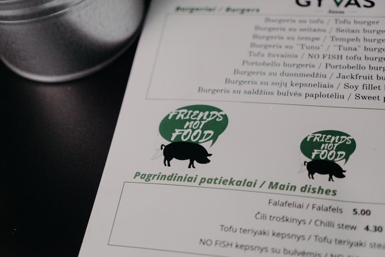 Lithuania Eats : GYVAS baras Vegan Restaurant 32