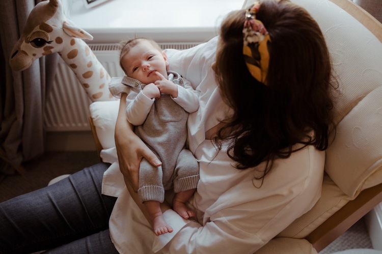 Baby Madison, In – Home Newborn Photography