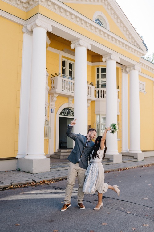 Eine Russisch Turkische Hochzeit Im Standesamt In Der Mandlstrasse