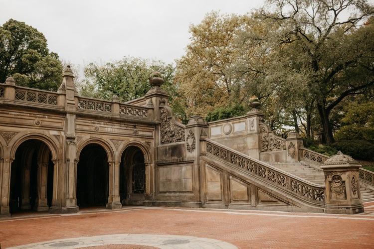 Carol & Christian's Central Park - Bethesda Terrace Engagement Session, New  York City