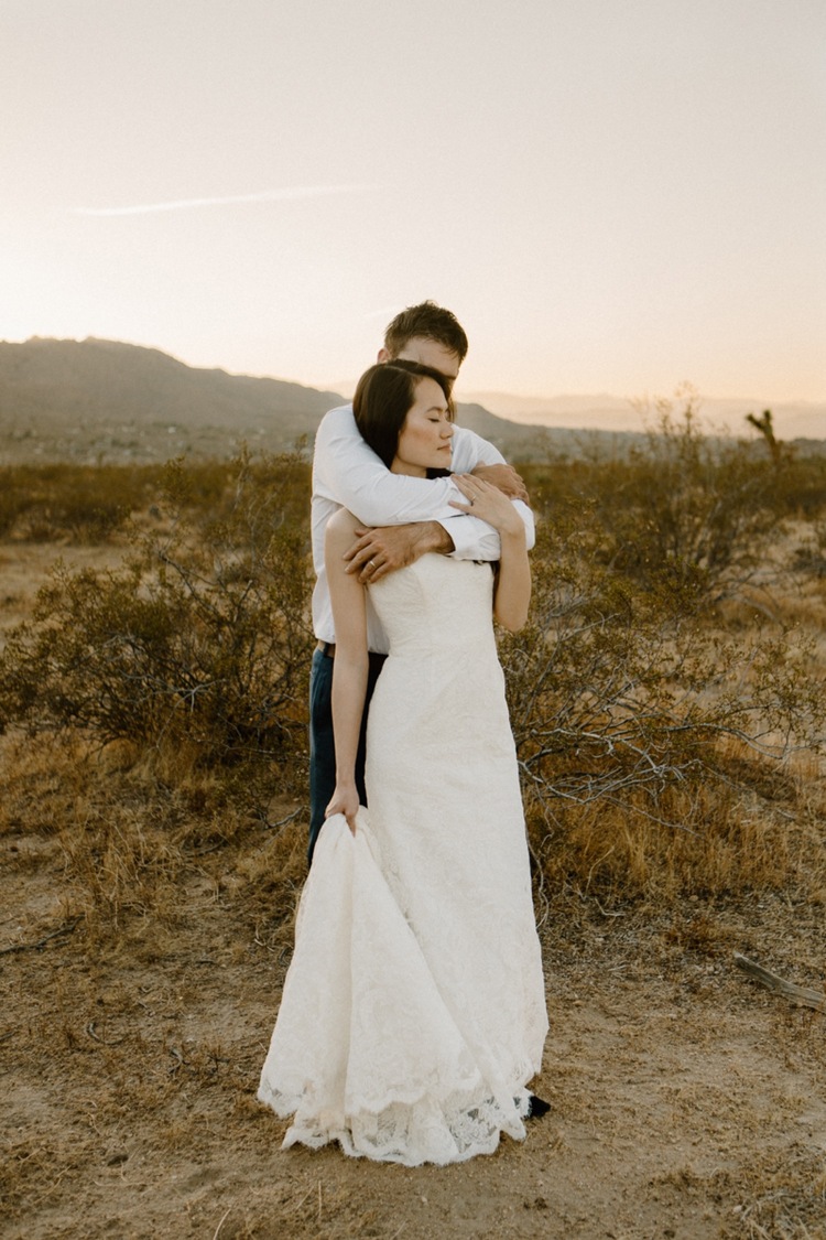 Cindy + Sammy’s Joshua Tree Elopement - Emily Steward Photography