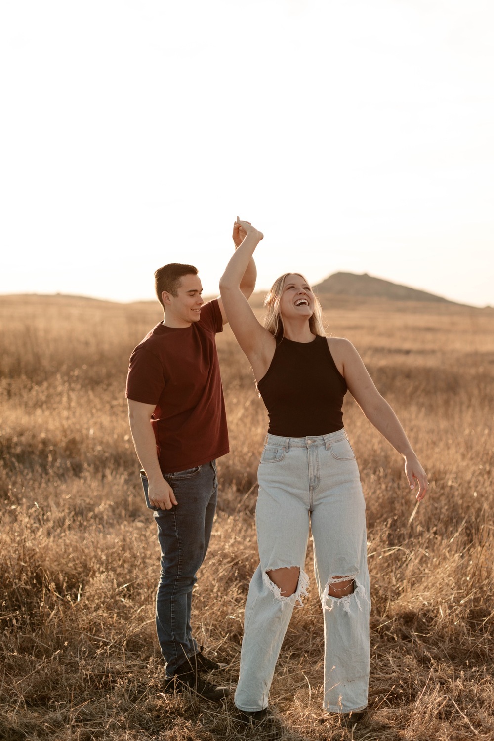 Quail Hill Engagement Session  Nikki & Joey 