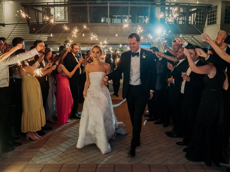 tokeneke club dress code Bright Garden Inspired Wedding at The Tokeneke Club