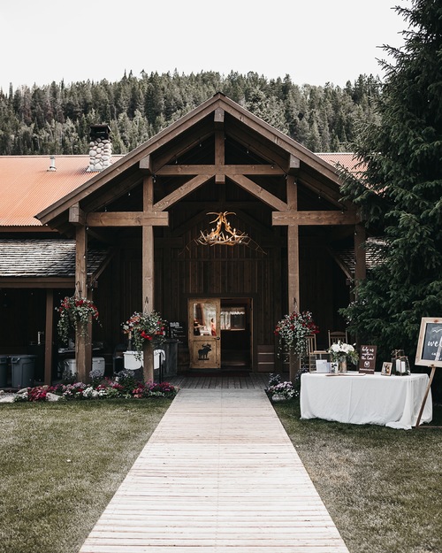 Moose Creek Ranch, Venue - Victor, ID