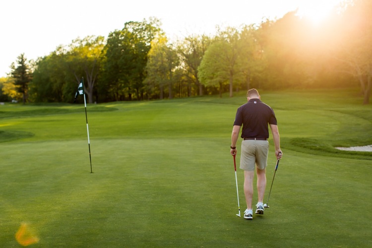 Golf Course Engagement Session Blog Moments By Lauren