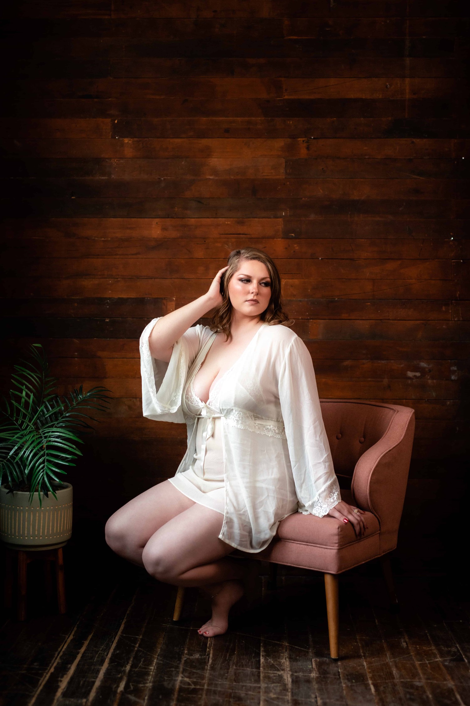 Plus Size Boudoir Photographer Pittsburgh - On Top of the World