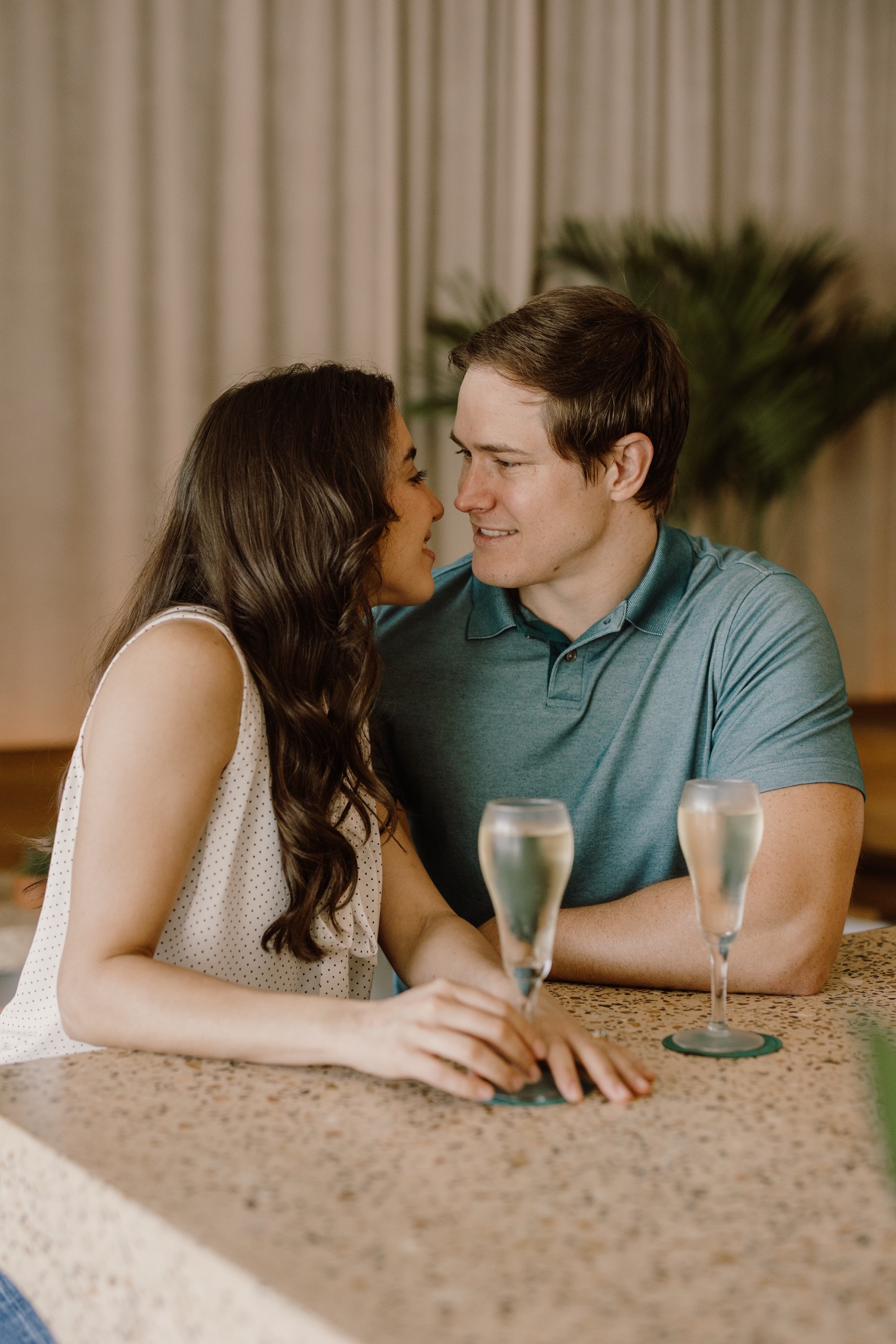 Beautiful Young Couple Posing On The Camera Outdoors. Stock Photo, Picture  and Royalty Free Image. Image 88263489.