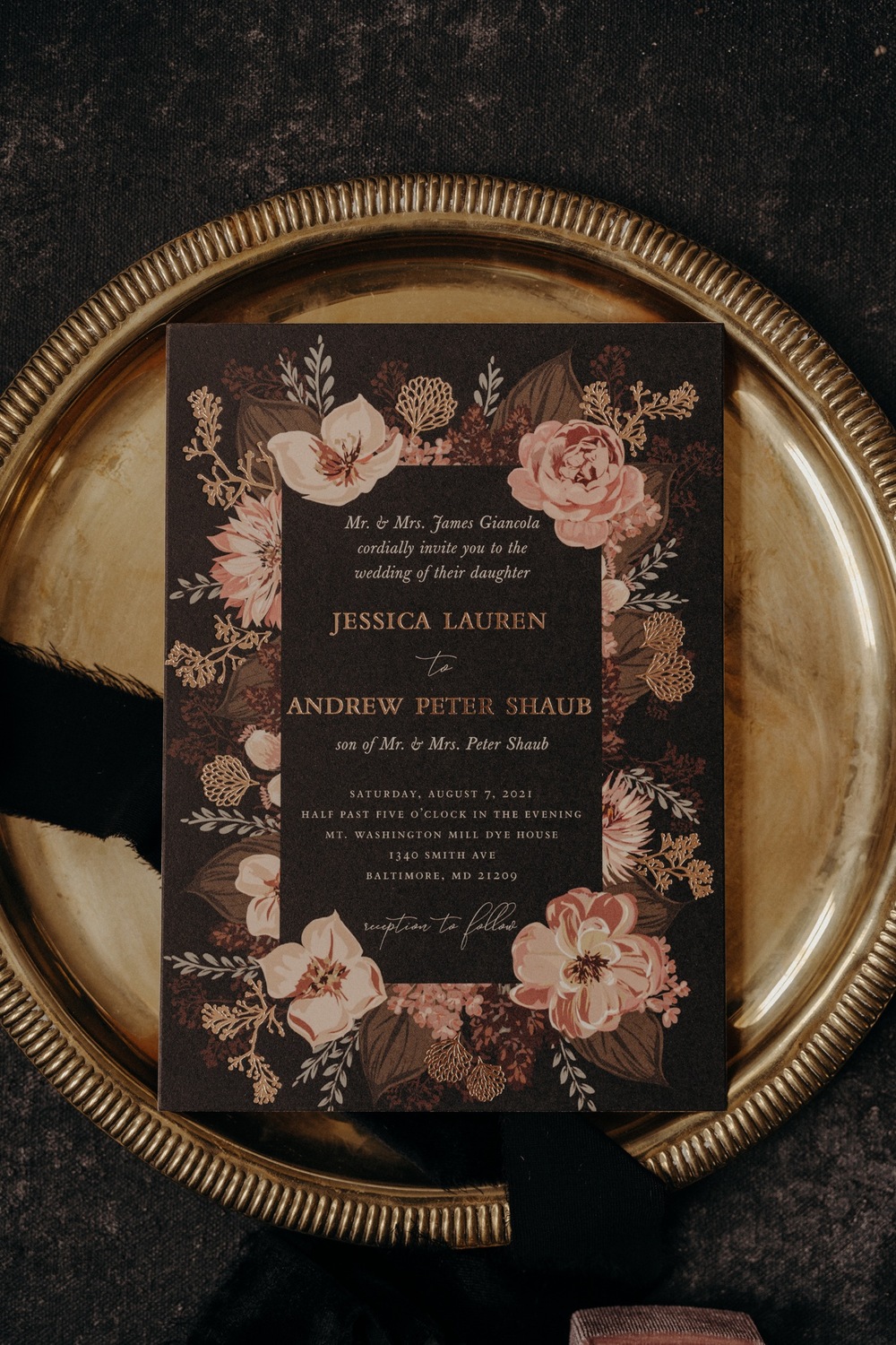 Wine Bridal Shower Invitation in Frederick, Maryland – LANGO'S