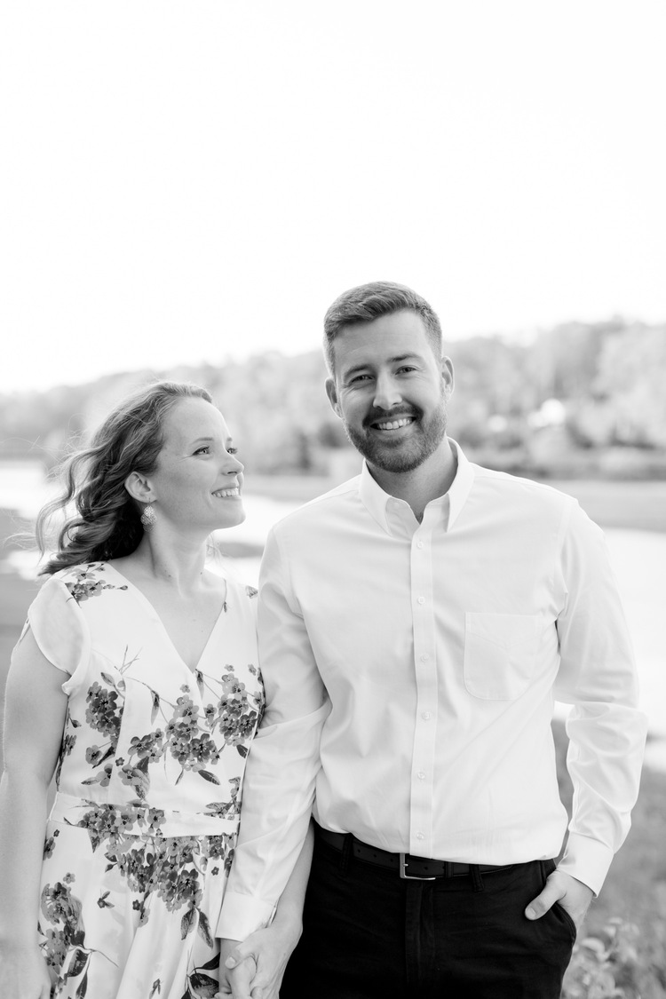 sachin and babi light blue dress Gorgeous Black and White Engagement Photos in Paris