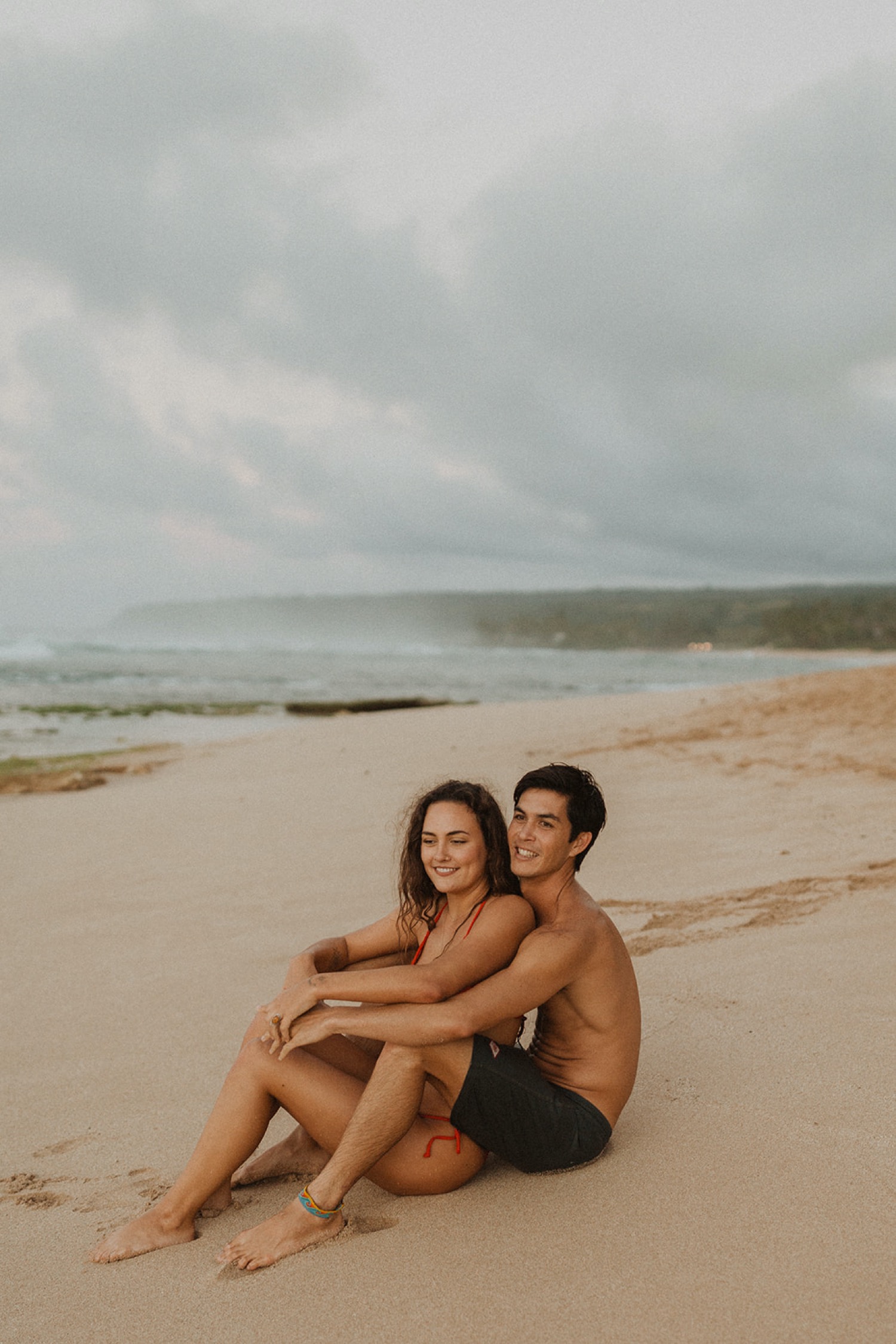 Photo of Beach couple portrait idea pose