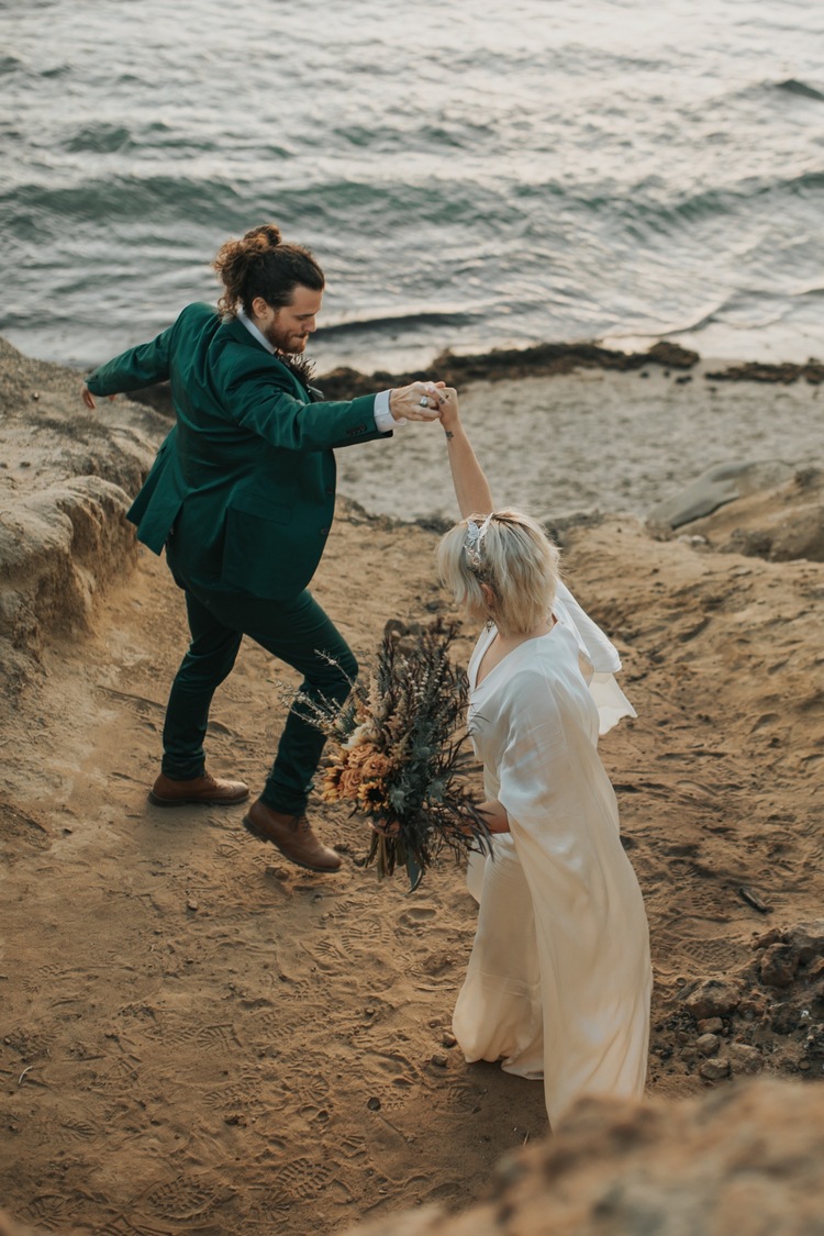 Rhys & Jayme // Gorgeous Surprise La Jolla Proposal — Valerie Lendvay Photo