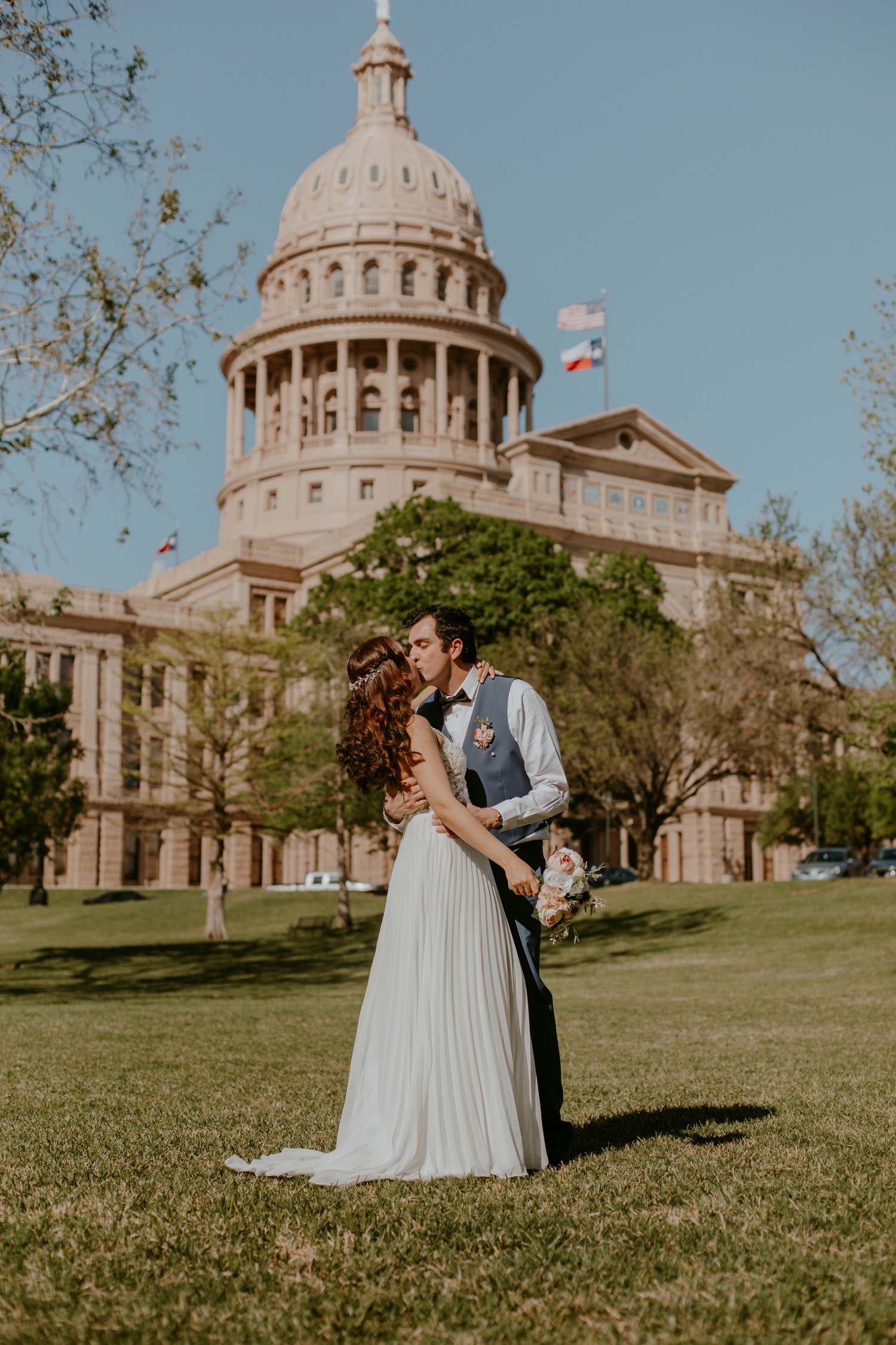 Intimate At-Home Wedding in Austin, Texas