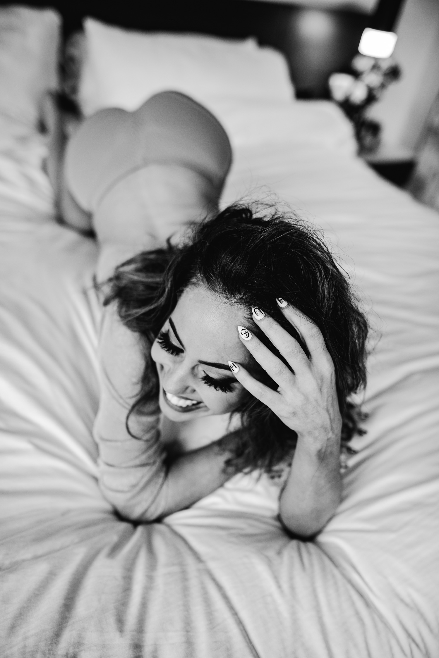 Boudoir photography is a chance to let that light shine and teach that  little voice in your head to