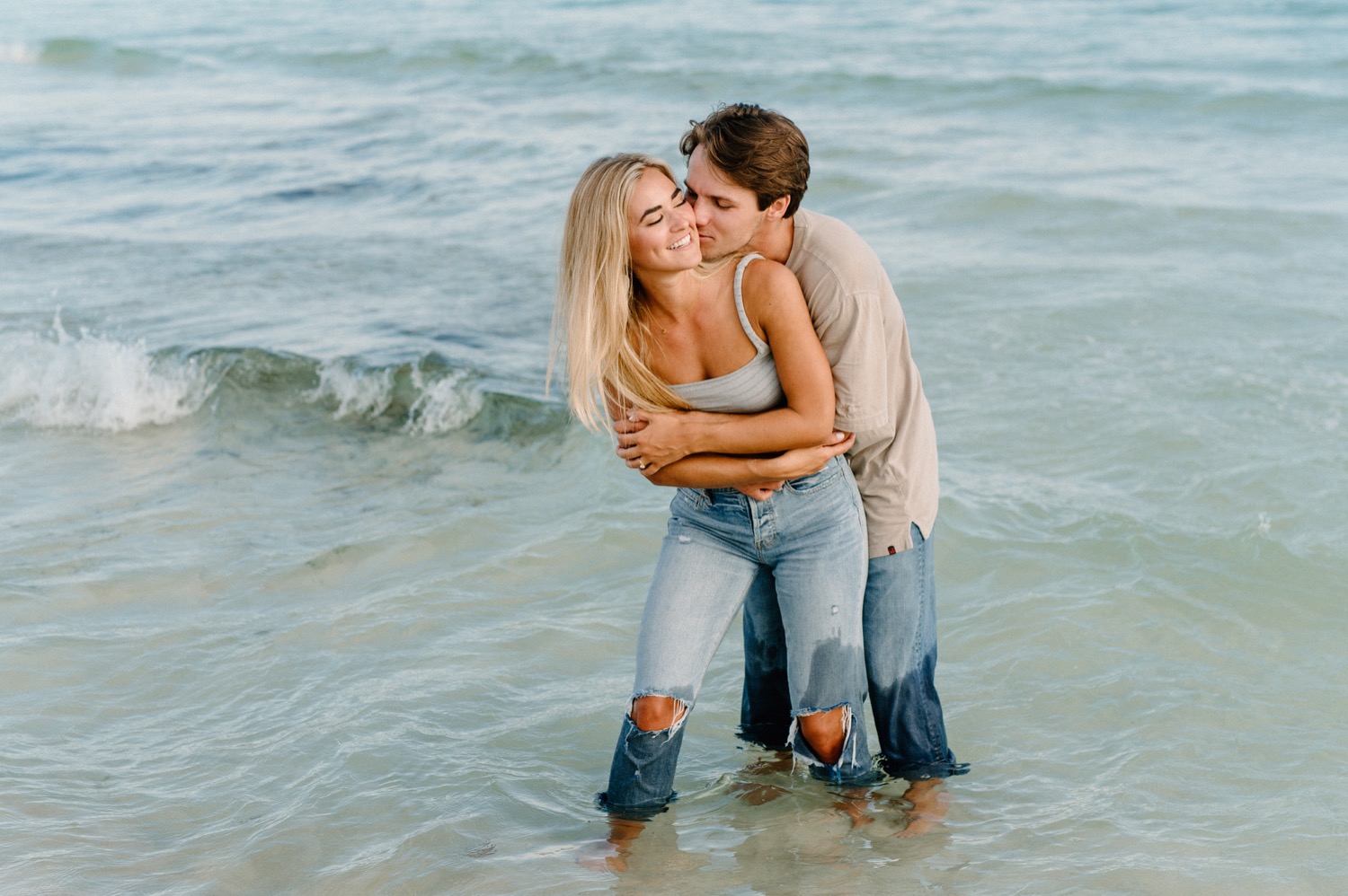 Couples Beach Portraits by Splash Studio Photography