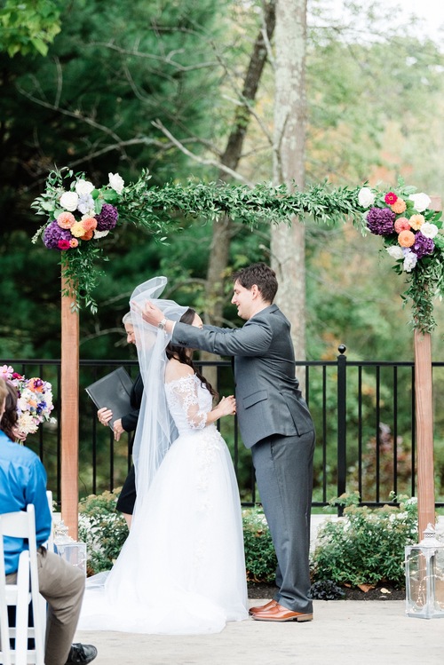 Jewel Tone Briar Barn Inn Wedding Rowley Ma Marcela Plosker