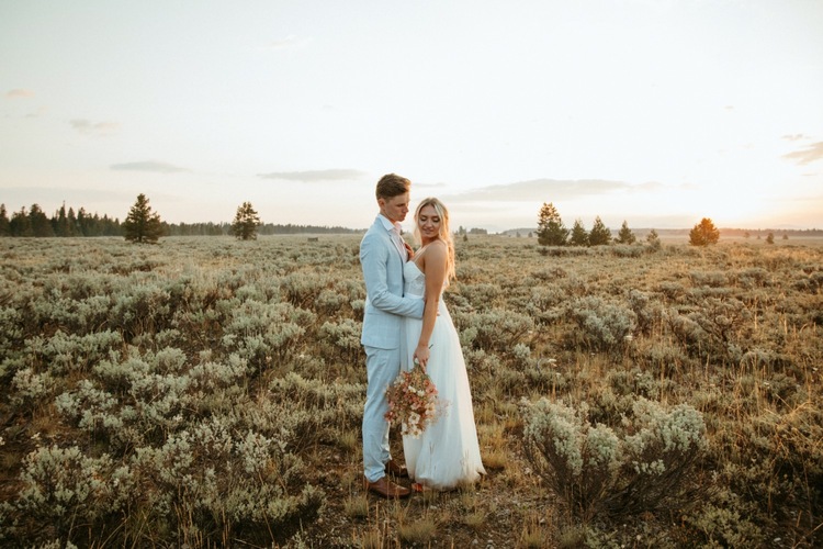 Grand Teton National Park Sunrise Elopement - Jillian Blanc