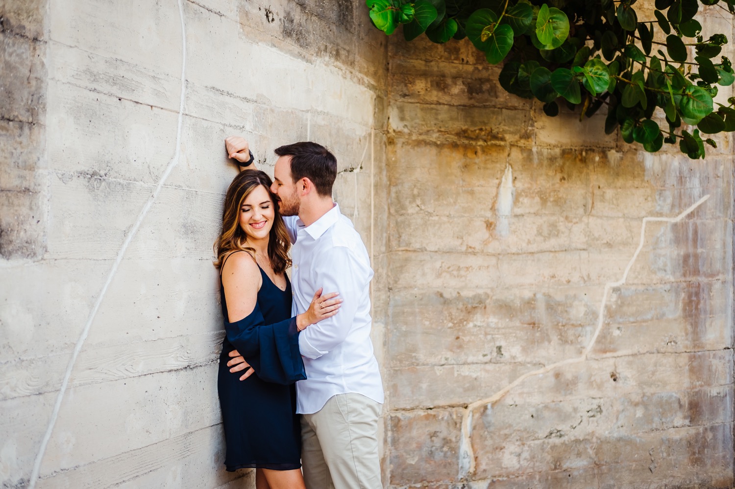 sachin and babi light blue dress Floral Filled Spring Engagement | Nora + Rob