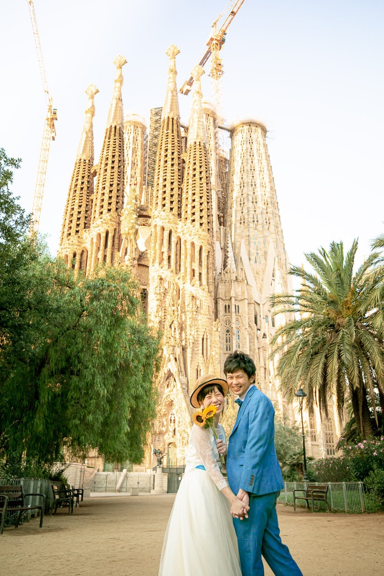 Barcelona Spain Wedding Kyoko Ide Photography ローマ ウェディングフォト イタリア在住カメラマン井手京子