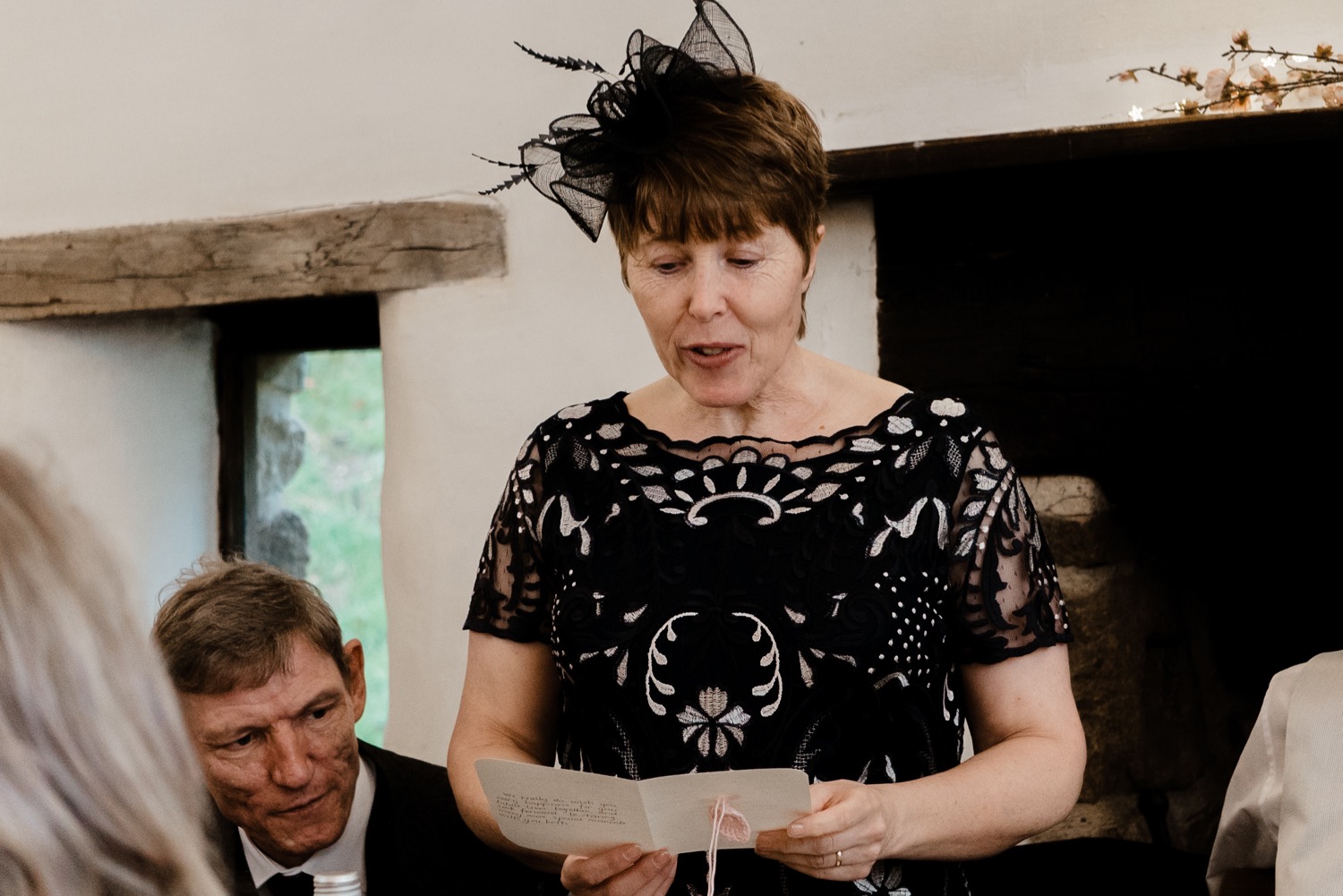 Appletreewick Cruck Barn Wedding Speaches Mother