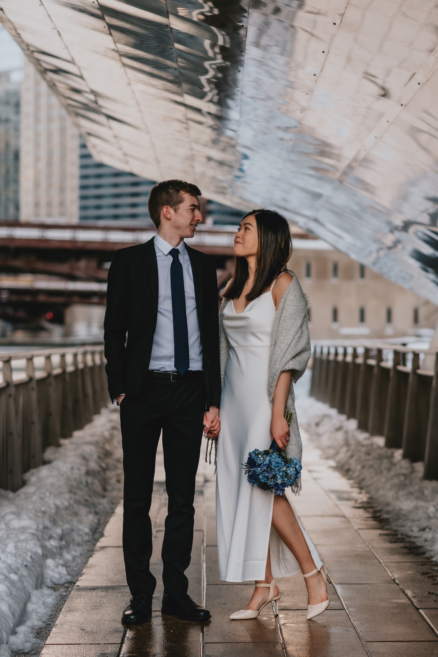 princess polly baby blue dress What To Wear In Chicago: Visitor's Guide For Every Season