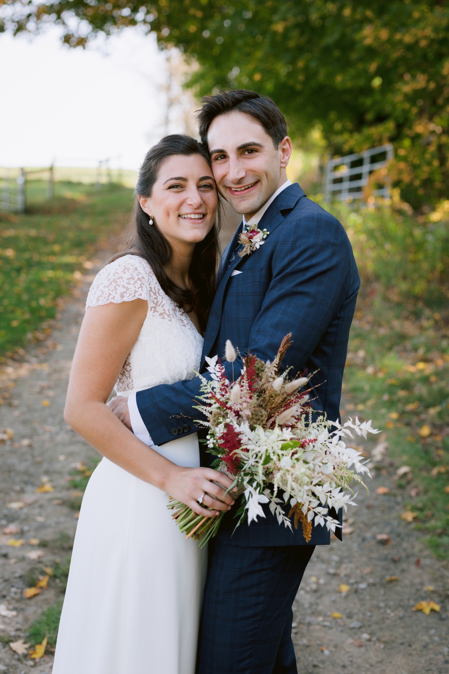 Kate + Nate | New England Fall Farm Wedding | South Farms, Morris CT ...