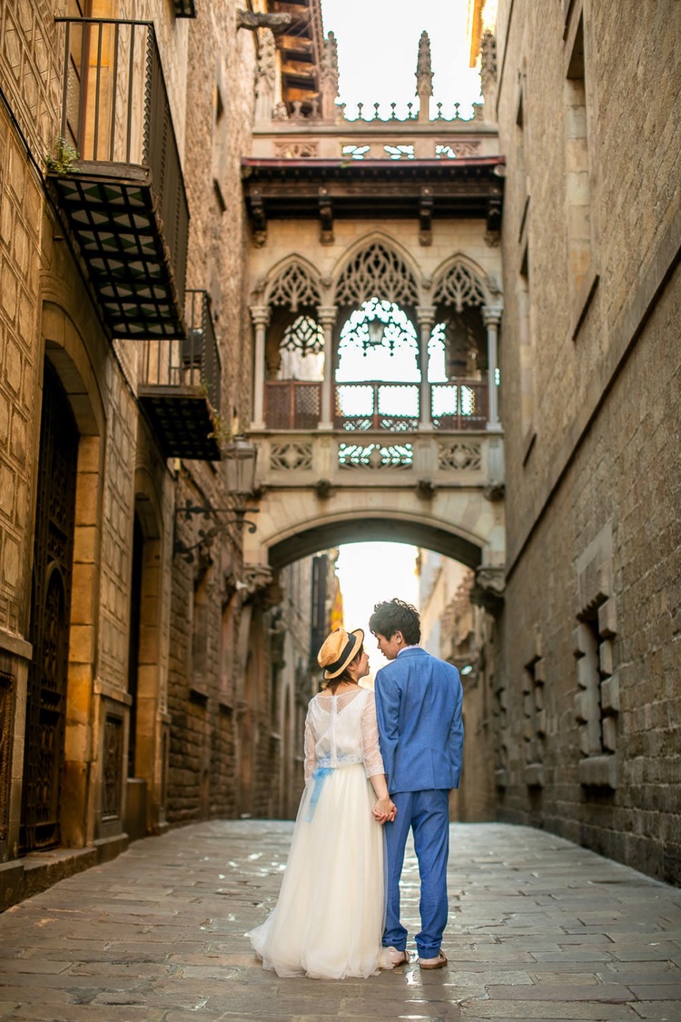 Barcelona Spain Wedding Kyoko Ide Photography ローマ ウェディングフォト イタリア在住カメラマン井手京子