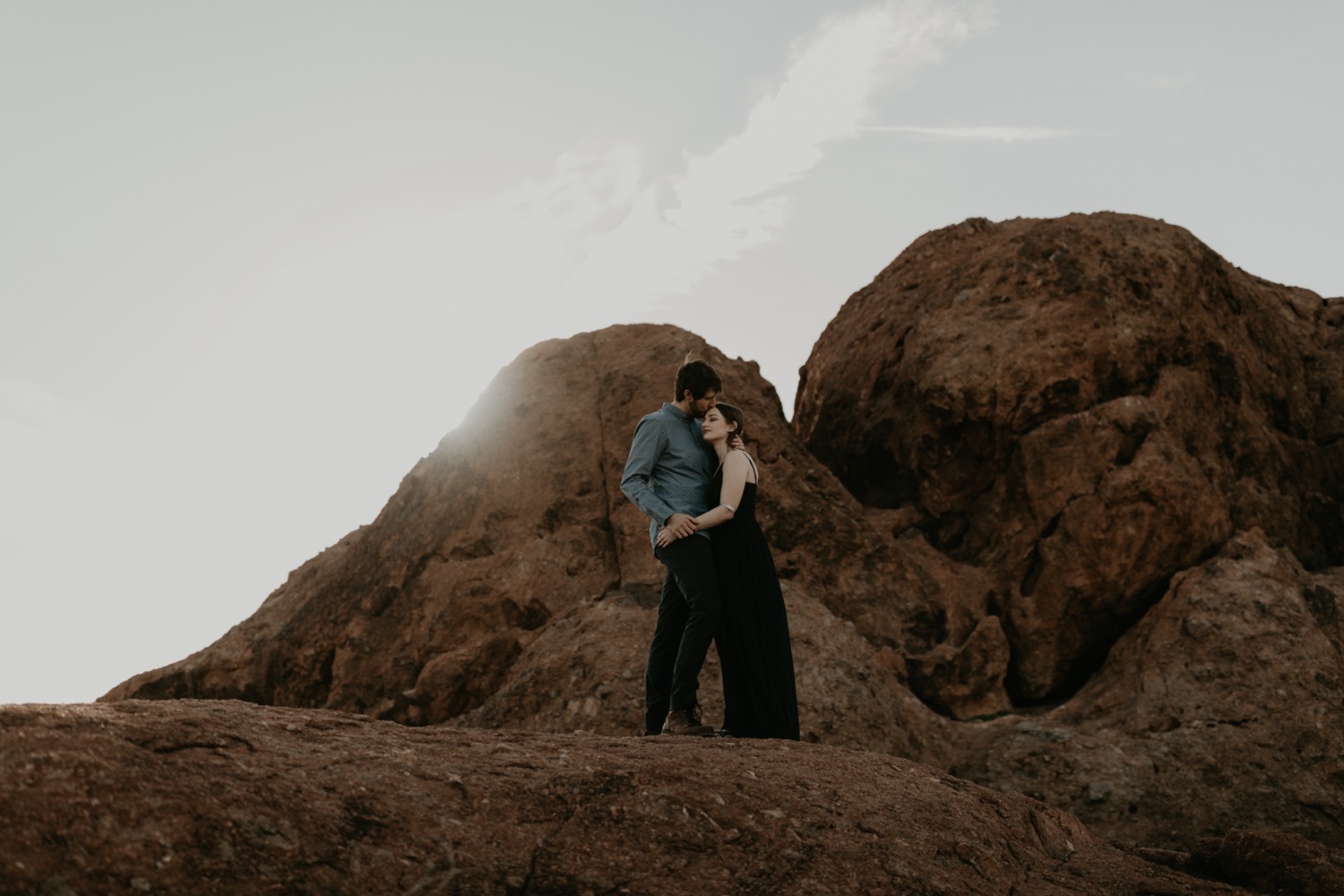 Papago Park Engagement Session, Phoenix Arizona