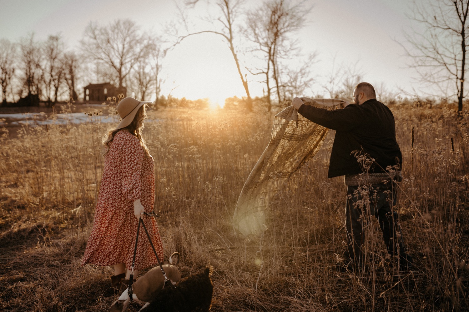 Harpers Ferry Engagement Session On A Sunny Winter Day || Jordan & Joe