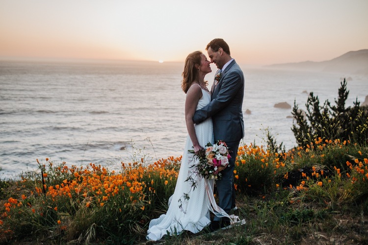 Allie Jonathan Wind And Sea Wedding Big Sur Wedding Photographers