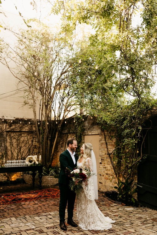 Intimate At-Home Wedding in Austin, Texas