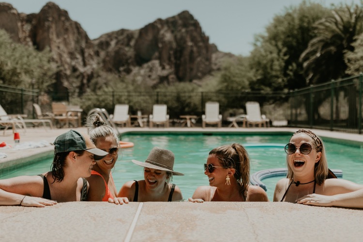 Intimate Wedding at Saguaro Lake