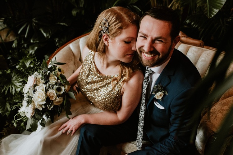 This Couple Threw the Most Epic New Year's Eve Wedding