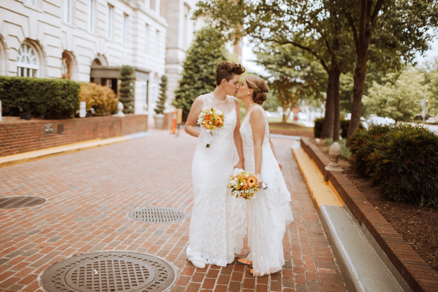 LGBT wedding photographers DC - District of Columbia Lesbian Wedding