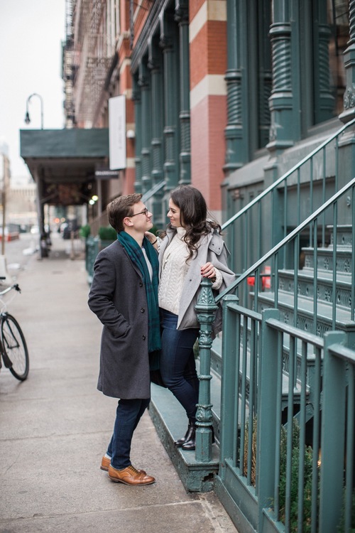 Stylish New York City Couple Session