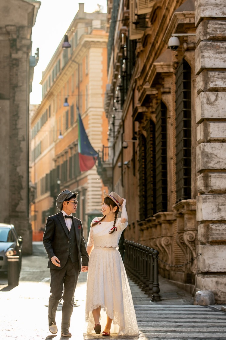 Fun Rome Wedding Kyoko Ide Photography ローマ ウェディングフォト イタリア在住カメラマン井手京子