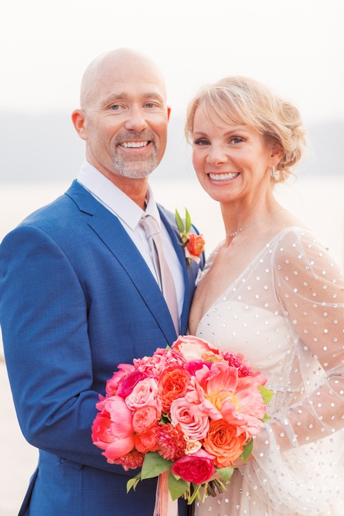 A Lakefront Nordstrom Family Wedding in Coeur D'Alene, Idaho