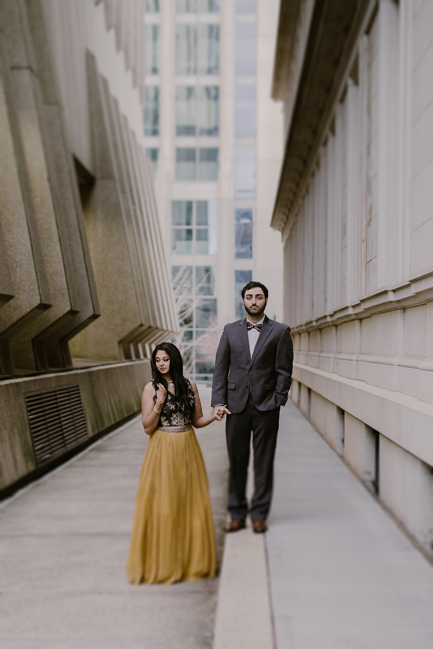 Divya & KP | Indian Downtown Engagement