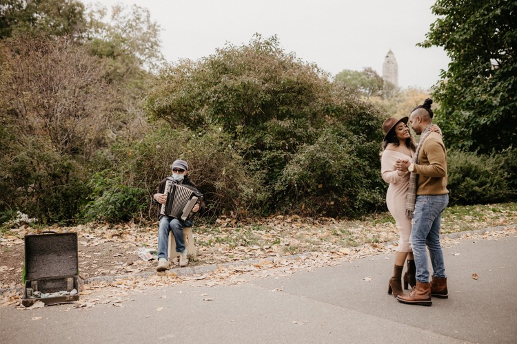 Central Park NYC Engagement Session - Avonné Photography